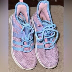 Kids Blue and Pink Sneakers